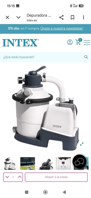 Piscina Rectangular Intex 4m + Depuradora +