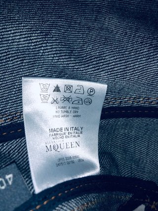 ALEXANDER McQUEEEN "Plato's Atlantis" 2010 Denim