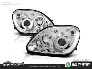 FAROS DELANTEROS OJOS DE ANGEL PARA MERCEDES CLASE SLK R170