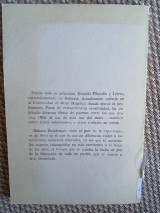 Lote Libros sobre El Sahara
