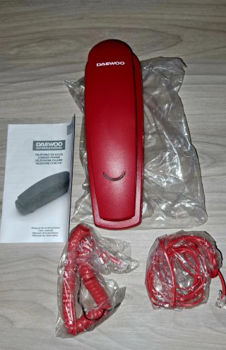 Teléfono Fijo Daewoo DTC-115R Rojo