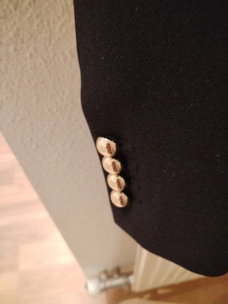 Chaqueta Mango Negra Talla XS
