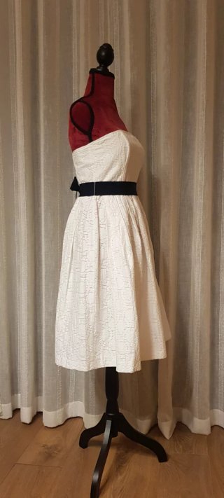 Vestido blanco Purificación García
