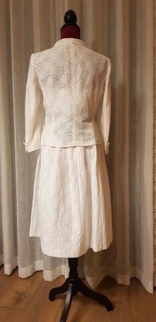 Vestido blanco Purificación García