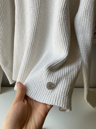 Jersey Blanco Cuello Alto