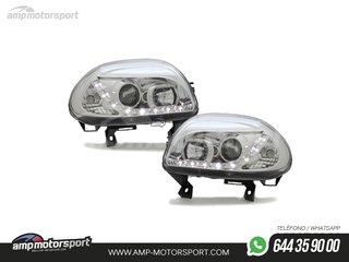 FAROS DELANTEROS LUZ DIURNA LED PARA RENAULT CLIO