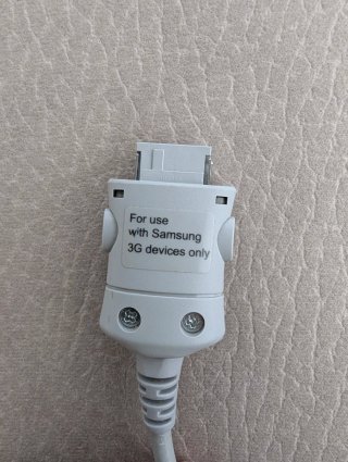 Cavo Samsung originale per dispositi 3G vintage