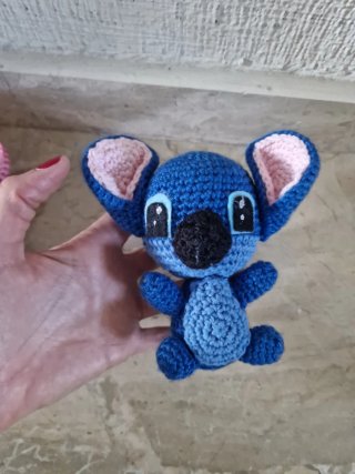 Amigurumis Stitch y Ángel Crochet
