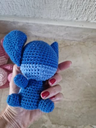 Amigurumis Stitch y Ángel Crochet