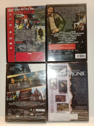 4 DVDs de Acción: G.I. Joe, Bulletproof Monk, El N