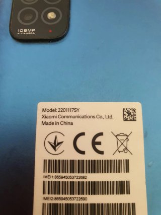 Xiaomi Redmi Note 11S 128GB Azul
