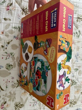 Juego de manualidades Dino Craft