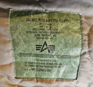 Chaqueta Alpha Industries Gris Talla XS