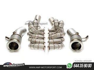 COLECTORES CON PROTECTOR TERMICO PARA AUDI R8 / LAMBORGHINI GALLARDO/HURACAN