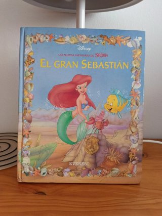 El Gran Sebastián Disney La Sirenita Libro