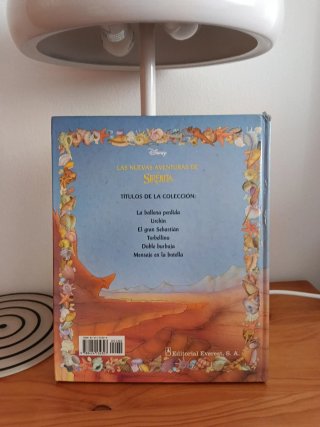 El Gran Sebastián Disney La Sirenita Libro