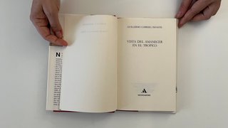Libro - Vista del amanecer en el trópico