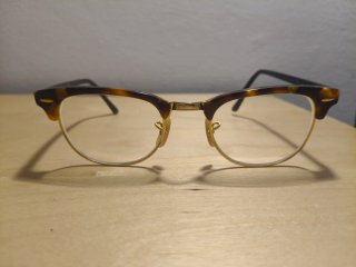 Ray-Ban Clubmaster Montatura Tortoise Oro