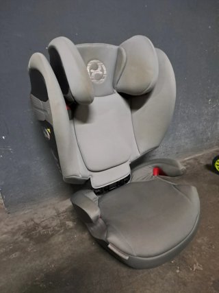 Silla coche niño gris