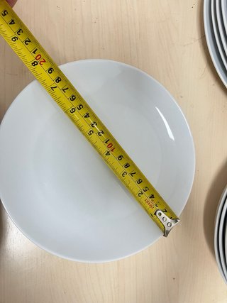 Vajilla El Corte Inglés Porcelana Blanca