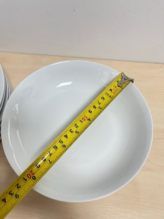 Vajilla El Corte Inglés Porcelana Blanca