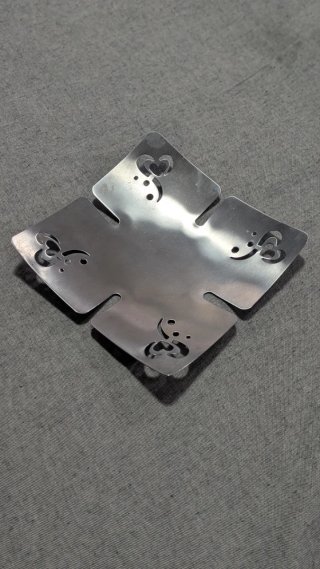 Svuotatasche Cuore Matto Acciaio Inox