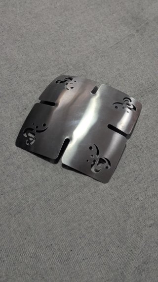 Svuotatasche Cuore Matto Acciaio Inox