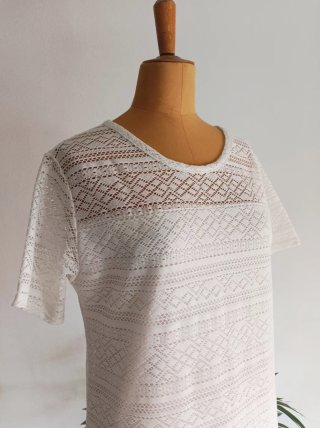 Vestido blanco Amisu