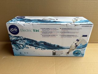 Limpiafondos para Piscina - Gre VCB10 Electric Vac