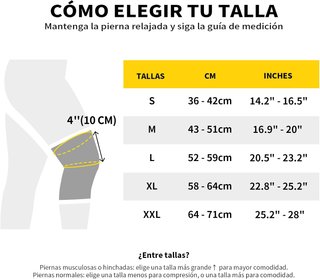 Rodilleras compresión gym menisco ligamento