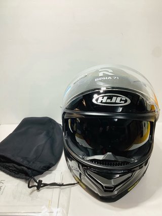 Casco Moto Integral HJC RPHA71 Negro XXL