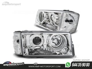 FAROS DELANTEROS LUPA PARA MERCEDES 190 W201