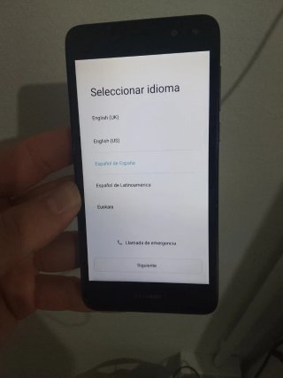 Huawei Movil Negro