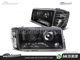 FAROS DELANTEROS LUPA PARA MERCEDES 190 W201