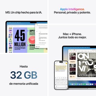 MacBook Air 15 2026 M5 16GB 512GB Medianoche