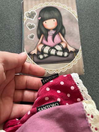 Muñecas Santoro Gorjuss y cartas