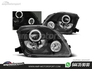 FAROS DELANTEROS OJOS DE ANGEL PARA HONDA PRELUDE