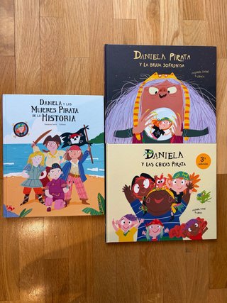 Libros “Daniela la Pirata”
