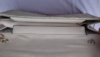 Bolso de mano esparto con lazo