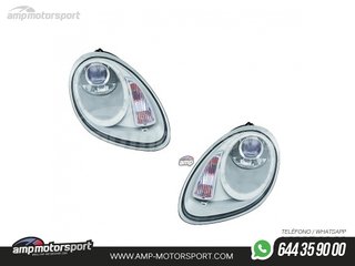 FAROS DELANTEROS OJOS DE ANGEL PARA PORSCHE BOXTER 987