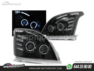 FAROS DELANTEROS OJOS DE ANGEL PARA TOYOTA LAND CRUISER FJ120