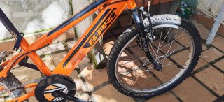 Bicicleta infantil B-Pro naranja