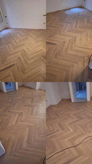 Acuchillado e instalación de tarimas