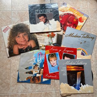 Lote Vinilos LP - Pop Rock Internacional y Latino