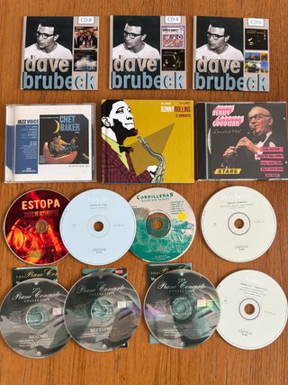 Lote CDs Jazz y Clásica: Brubeck, Baker, Goodman