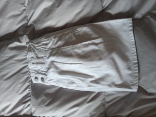 Falda corta blanca