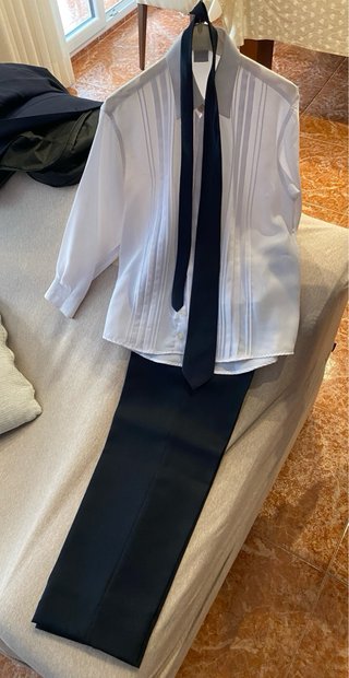 Traje de comunión niño talla 9 años