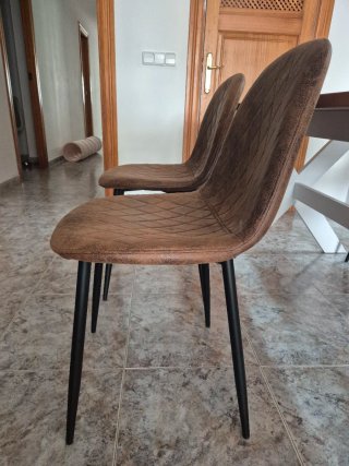 Sillas Comedor Marrón