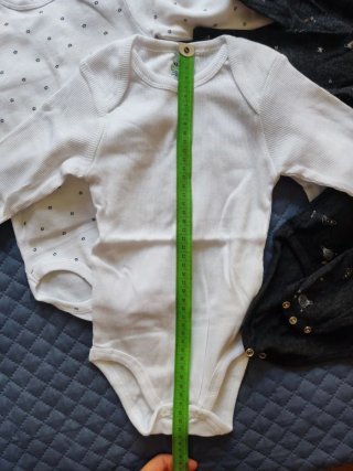 Lote 7 bodies manga larga 24 meses