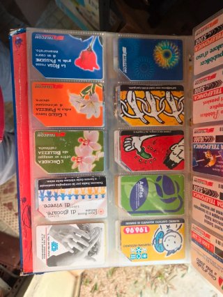 150 schede telefoniche vintage per collezionismo